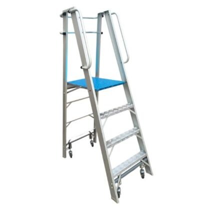 Escalera Plataforma de Aluminio con Ruedas - Headway Industry